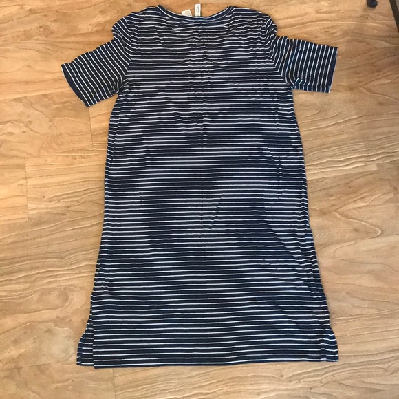 Striped T-Shirt Dress - Picture 3 of 5